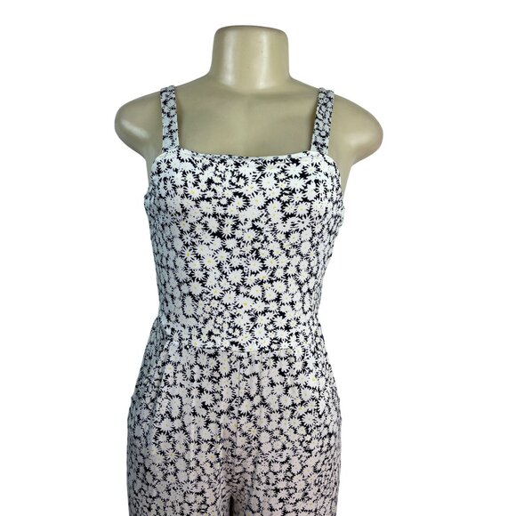 Nordstrom Floral Sleeveless Tie-Back Girls Jumpsuit W/ Pockets  Size XL - Picture 4 of 9